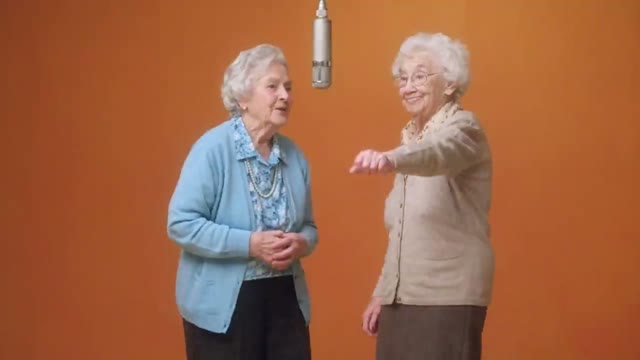 Hotel Lobby AI orange-booth duet